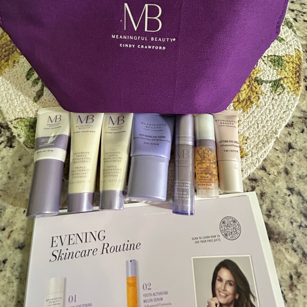 Meaningful Beauty skincare routine sampler kit